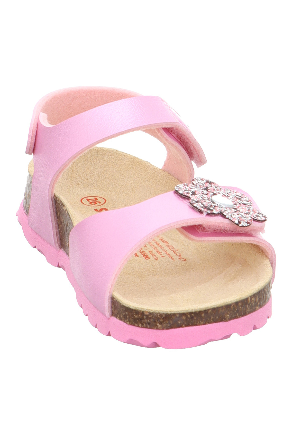Superfit Koyu Pembe Kız Bebek Sandalet BIOS 1-000118-5500-1 fotoğrafı 3 (önizleme)