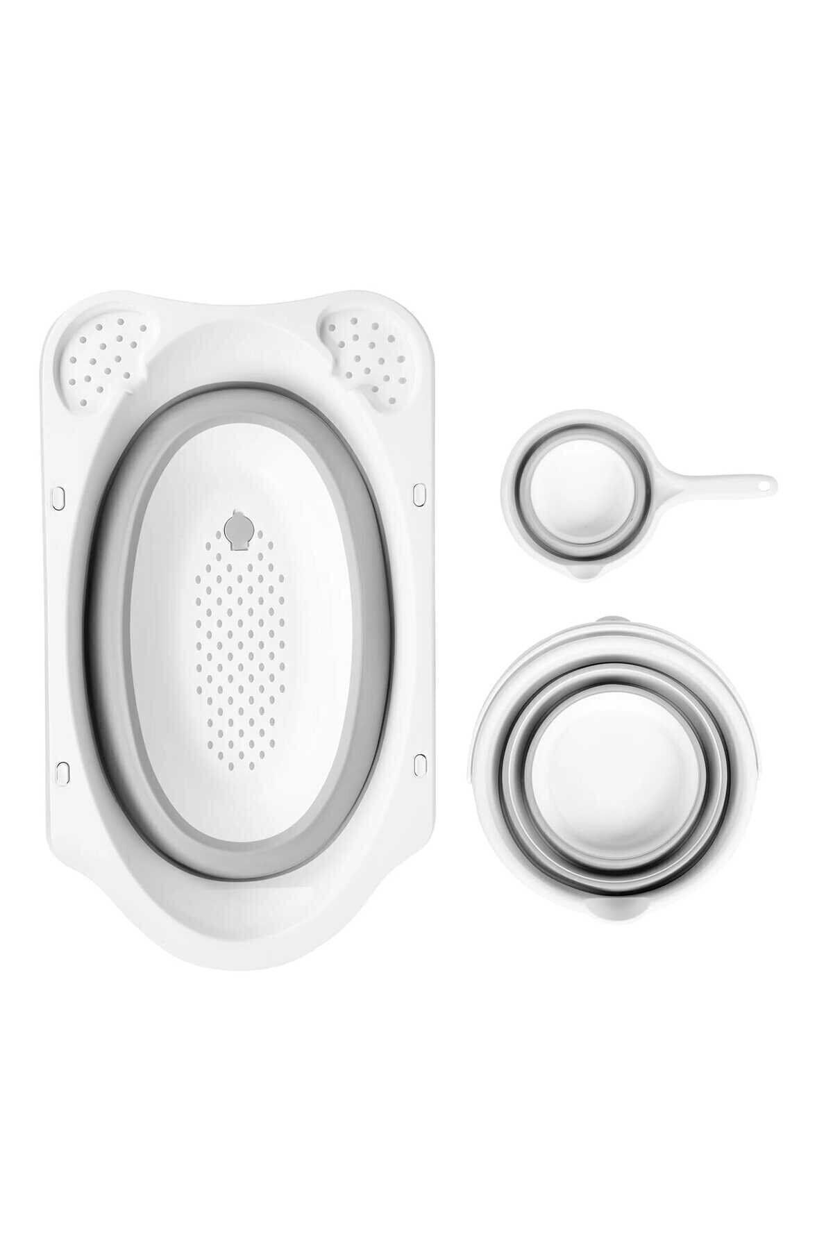 Zuu Baby Katlanır Bebek Yıkama Banyo Seti 4 Parça fotoğrafı 3 (önizleme)