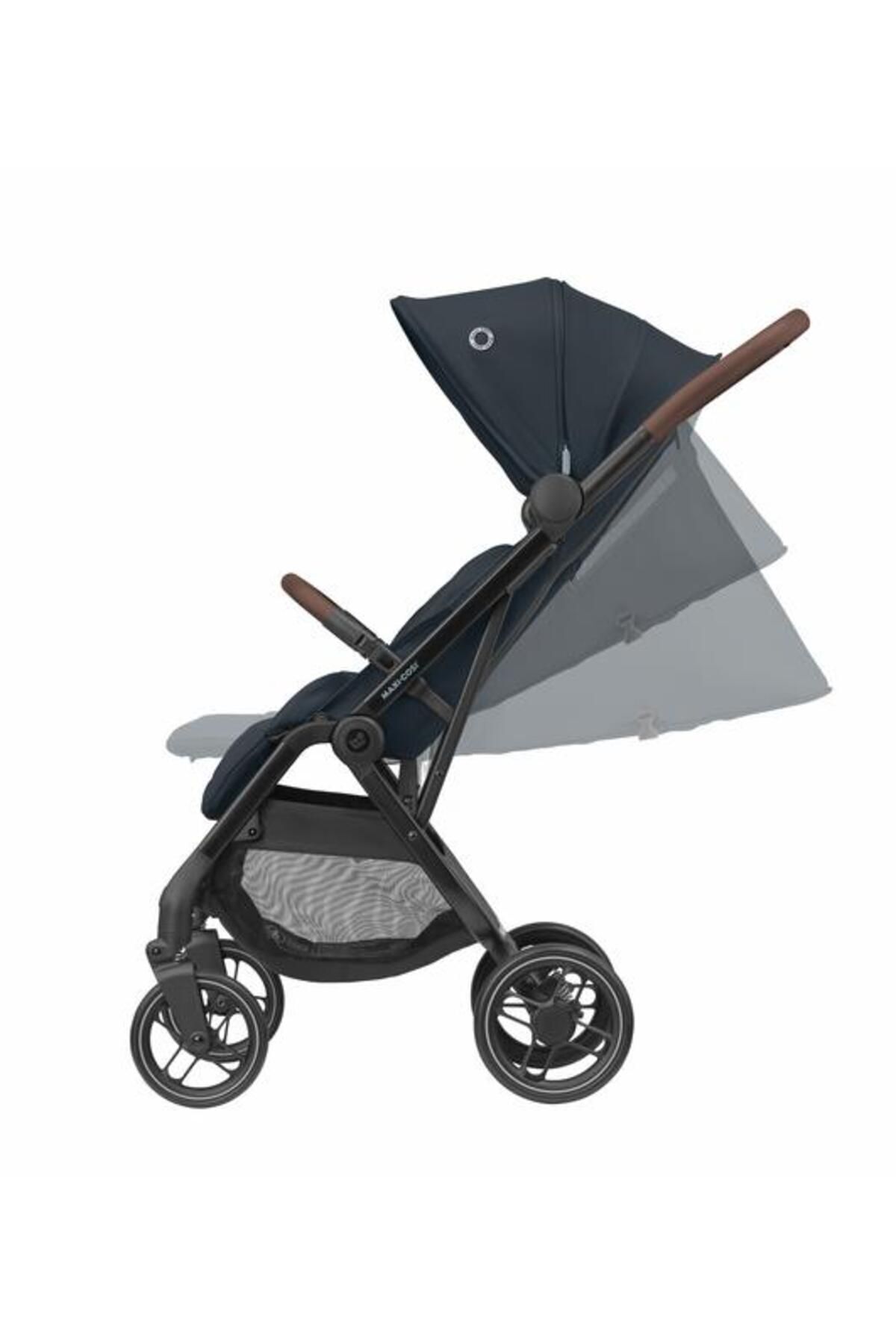 Maxi-Cosi Maxi-cosi Soho Kompakt Seyahat Sistem Olabilen Otomatik Katlanan Bebek Arabası Essential Graphite fotoğrafı 5 (önizleme)