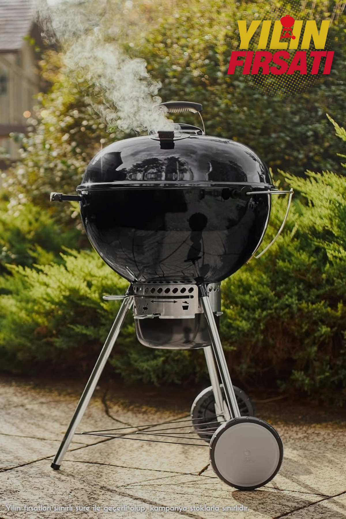 Mangal Weber 57 Gbs Premium Weber Compact Kettle 57 Cm Kömürlü - Main Image