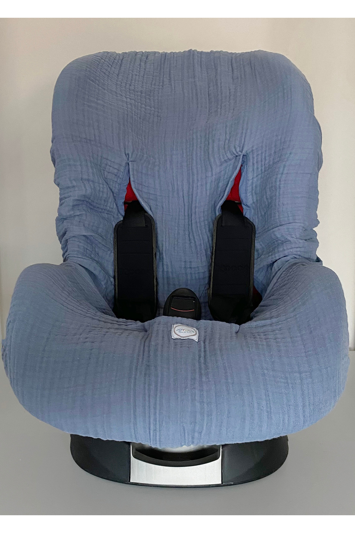 Joyous Mom Kids 4 Katlı Müslin Bebek Oto Koltuk Kılıfı Lastikli %100 Pamuk Organik Oto Koltuk Kılıfı fotoğrafı 3 (önizleme)