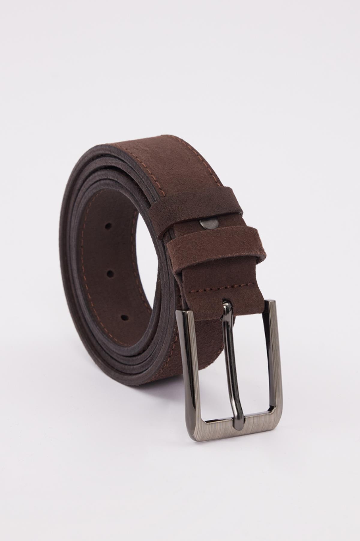 تودورز کمربند مشکی کلاسیک مردانه، 100% چرم اصل، 3.5 سانتی‌متر