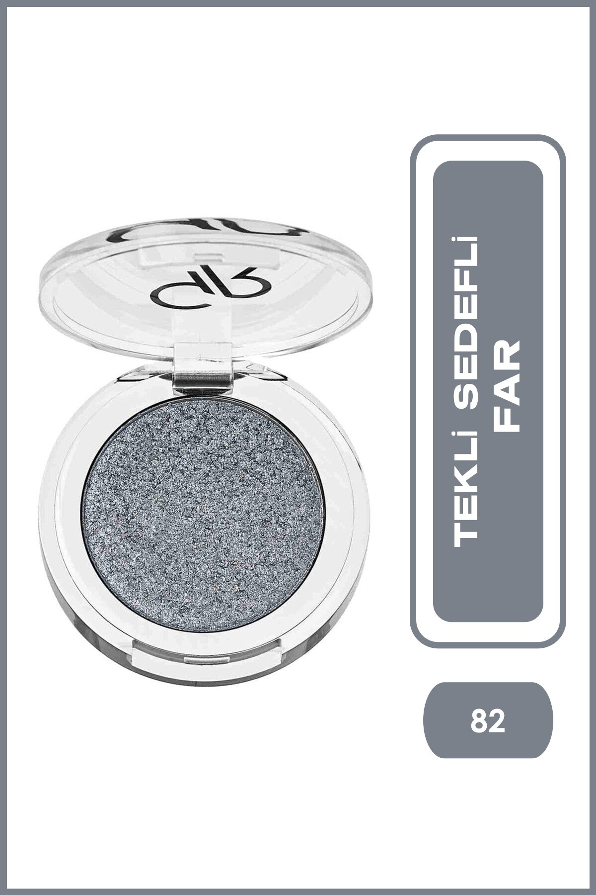 Golden Rose Soft Color Shimmer Mono Eyeshadow - 82 - Tekli Far — سفید PSCES
