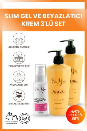 For You Gold Slim Jel - Toparlayıcı - Sıkılaştırıcı - Çatlak Karşıtı Ve Selül...