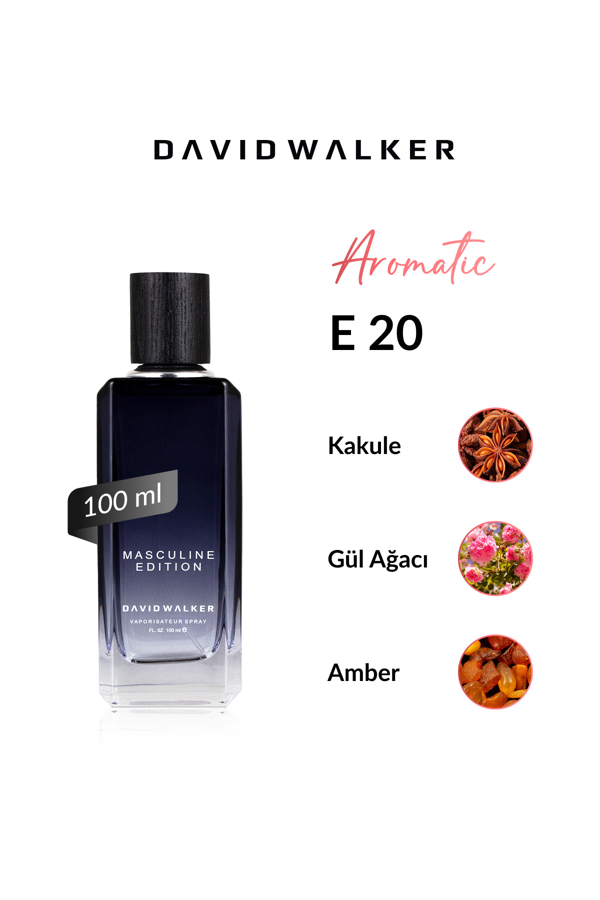 دیوید واکر E20 Herros 100 ml عطر مردانه 