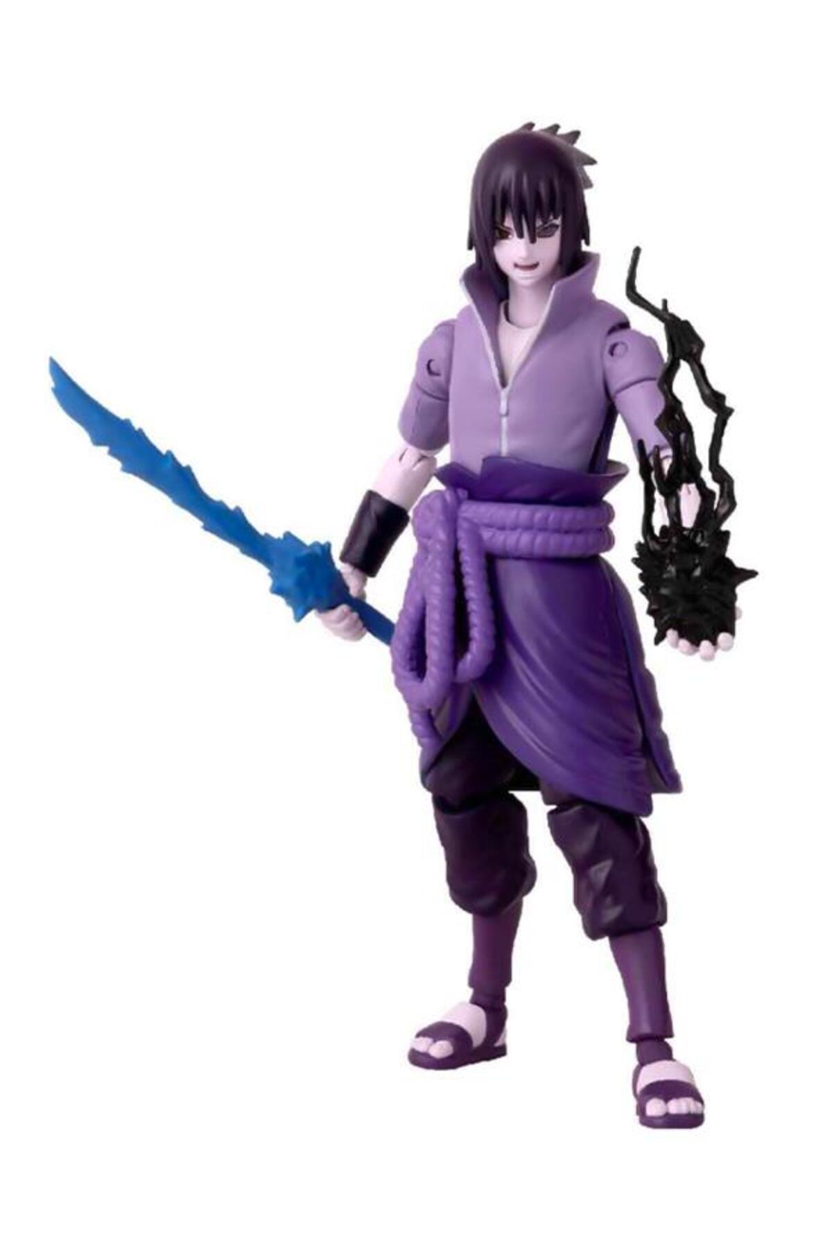 BANDAI Anime Heroes Naruto Shippuden Sasuke Uchiha Aksiyon Figürü