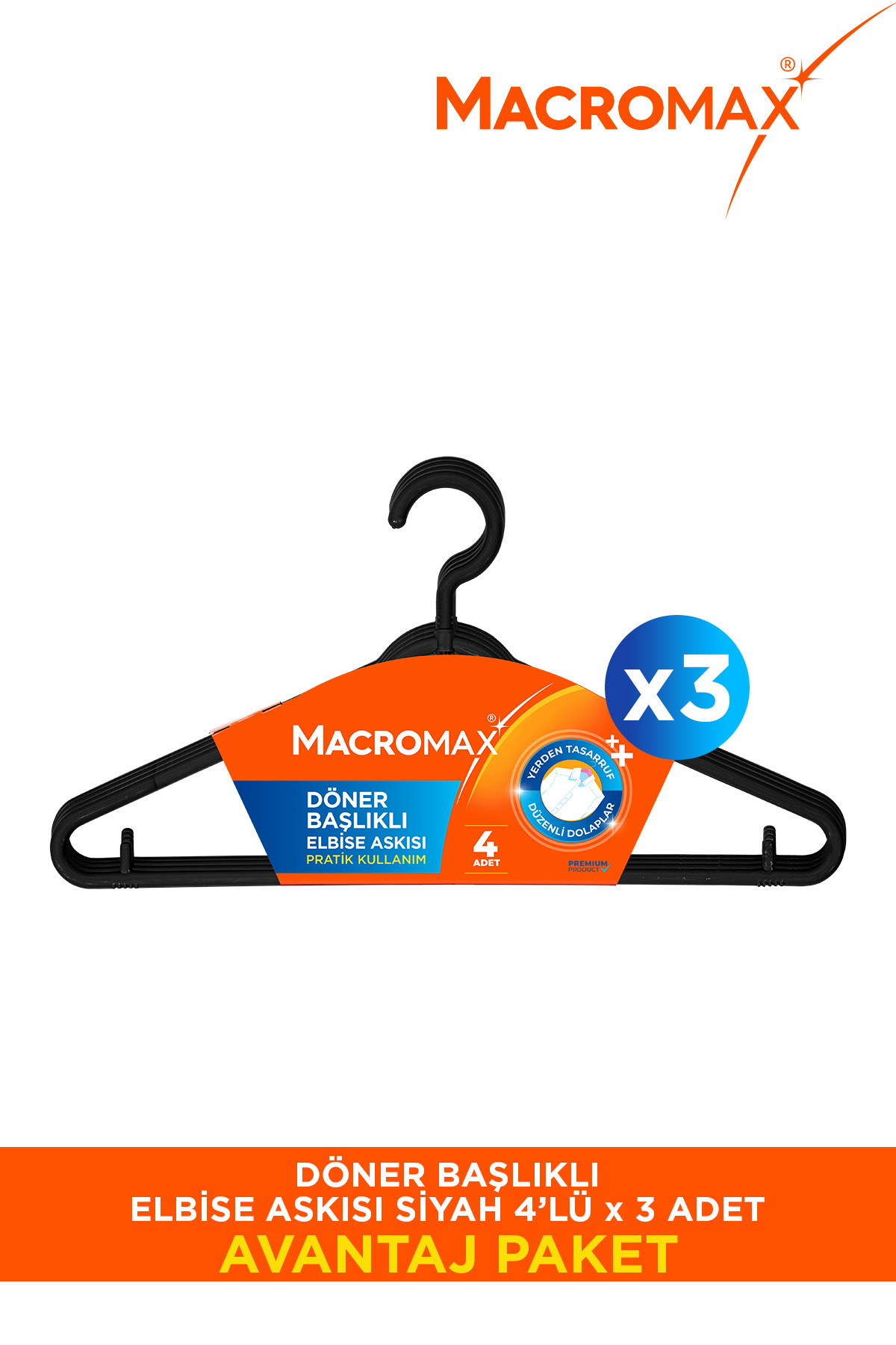 Swivel Head Hangers - 4X3 - 12pcs