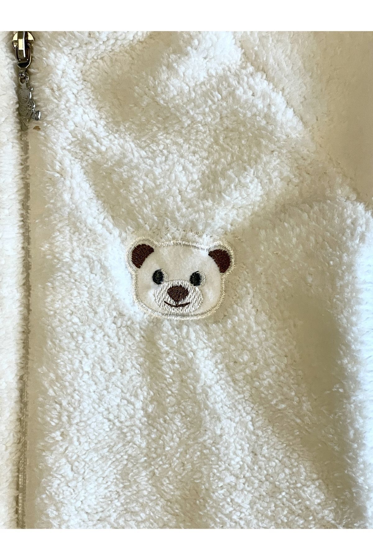 BT Baby Wellsoft Peluş Unisex Fermuarlı Patikli Kışlık Bebek Uyku Tulumu fotoğrafı 6 (önizleme)