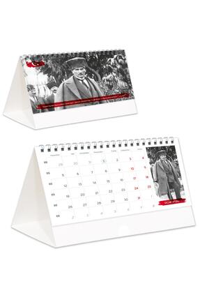 StickerArt 2026 Atatürk Piramit Masa Takvimi Masaüstü Takvim 21x17 Cm