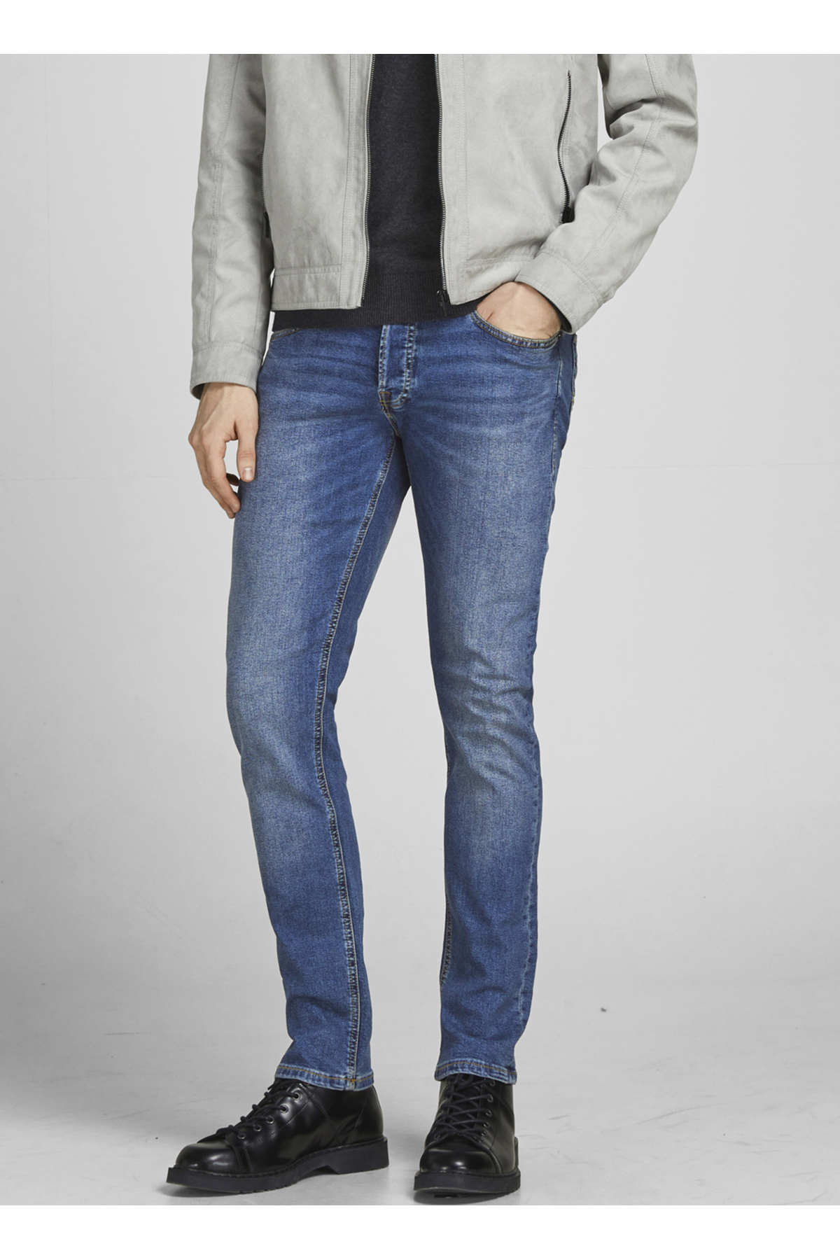 شلوار مردانه راسته | جک اند جونز Jack & Jones 5002829311 - تصویر 4