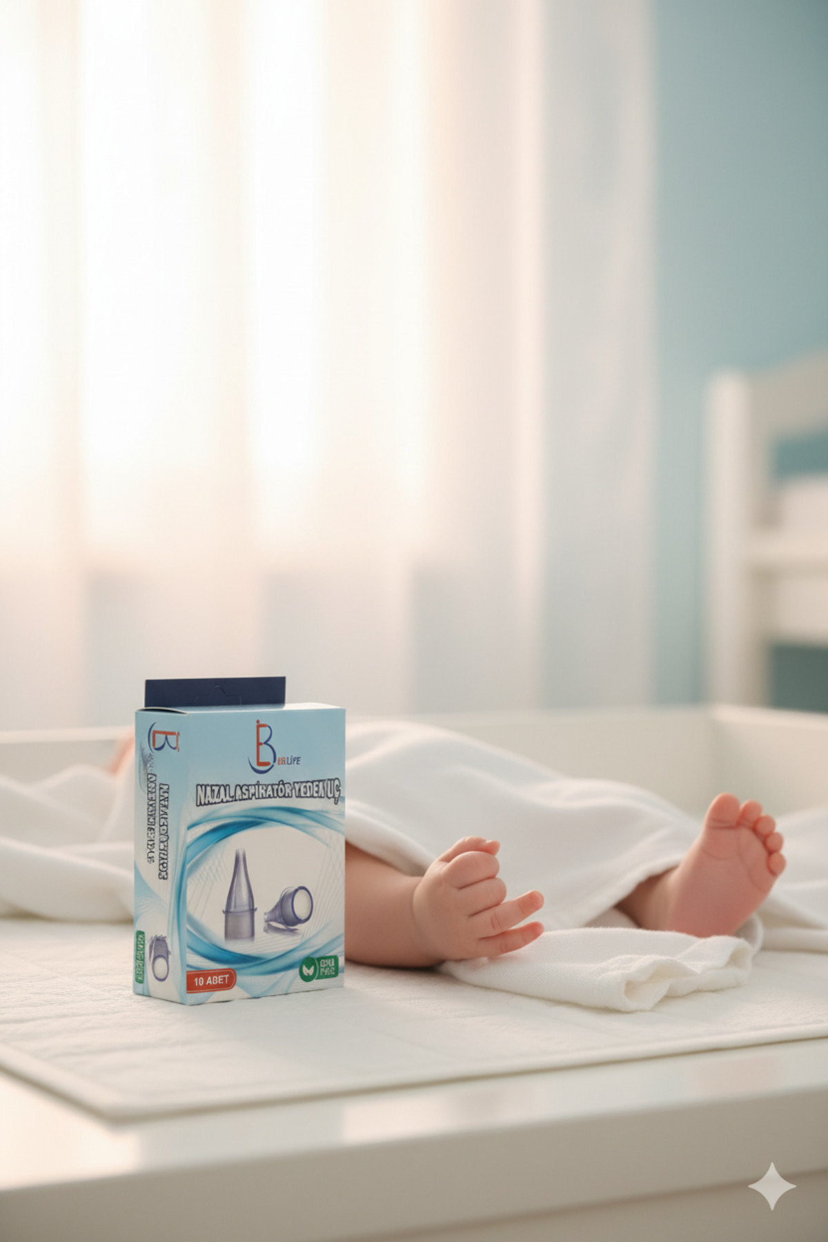 BekLife Nazal Burun Aspiratör Uyumlu Yedek Uç 5 Kutu (50 ADET) fotoğrafı 3 (önizleme)