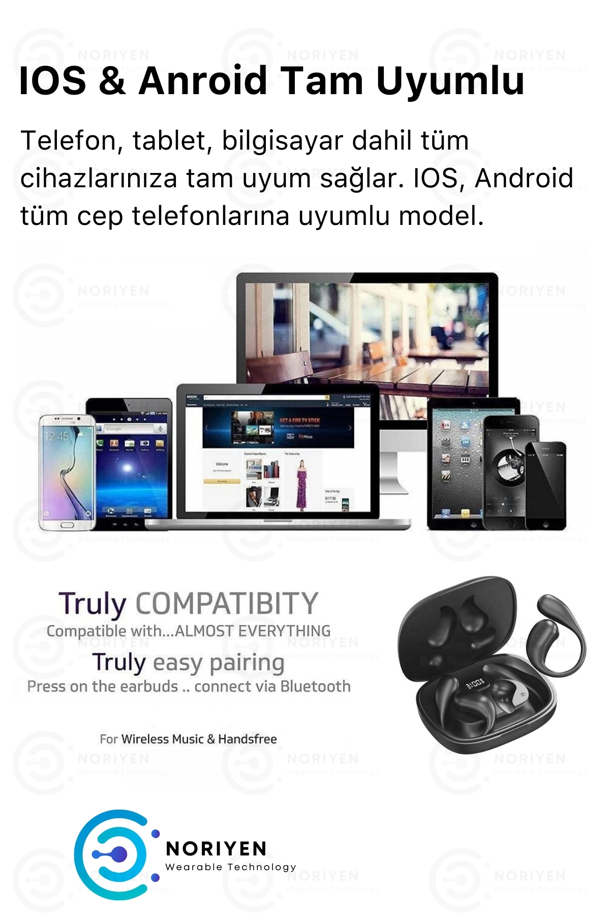 Yeni Nesil Full HD Ses Çift Mikrofonlu Spor Oyun Ofis İçin X36 Pro Kablosuz Bluetooth Kulaklık