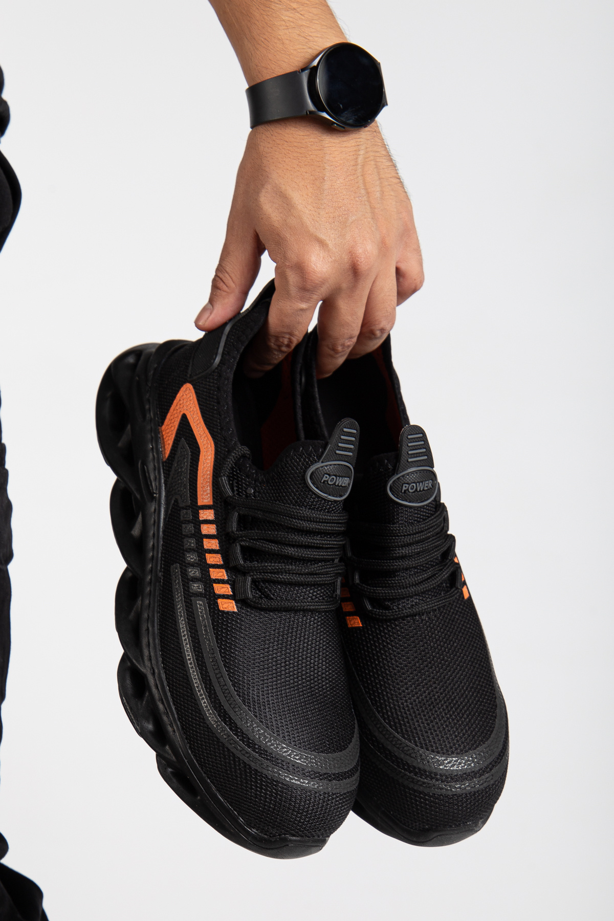 e&e S-Power S1 Kompozit Burunlu Spor İş Ayakkabısı 3 Mevsimlik Tam Ortopedik Spor İş Güvenlik Ayakkabısı