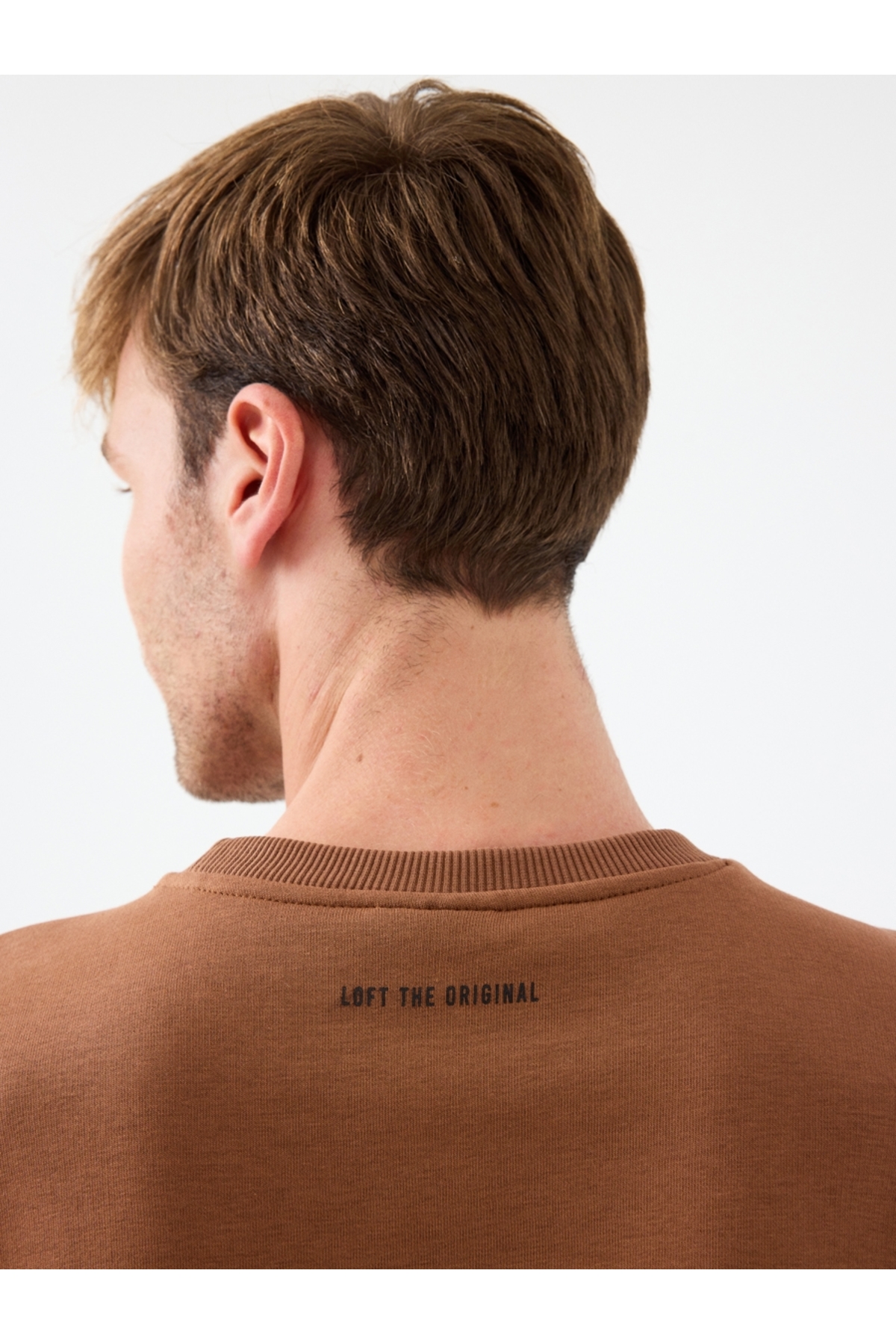 Regular Fit Erkek Sweatshirt — قهوه‌ای LF2041195_Q1.V1 — تصویر 5 از 7