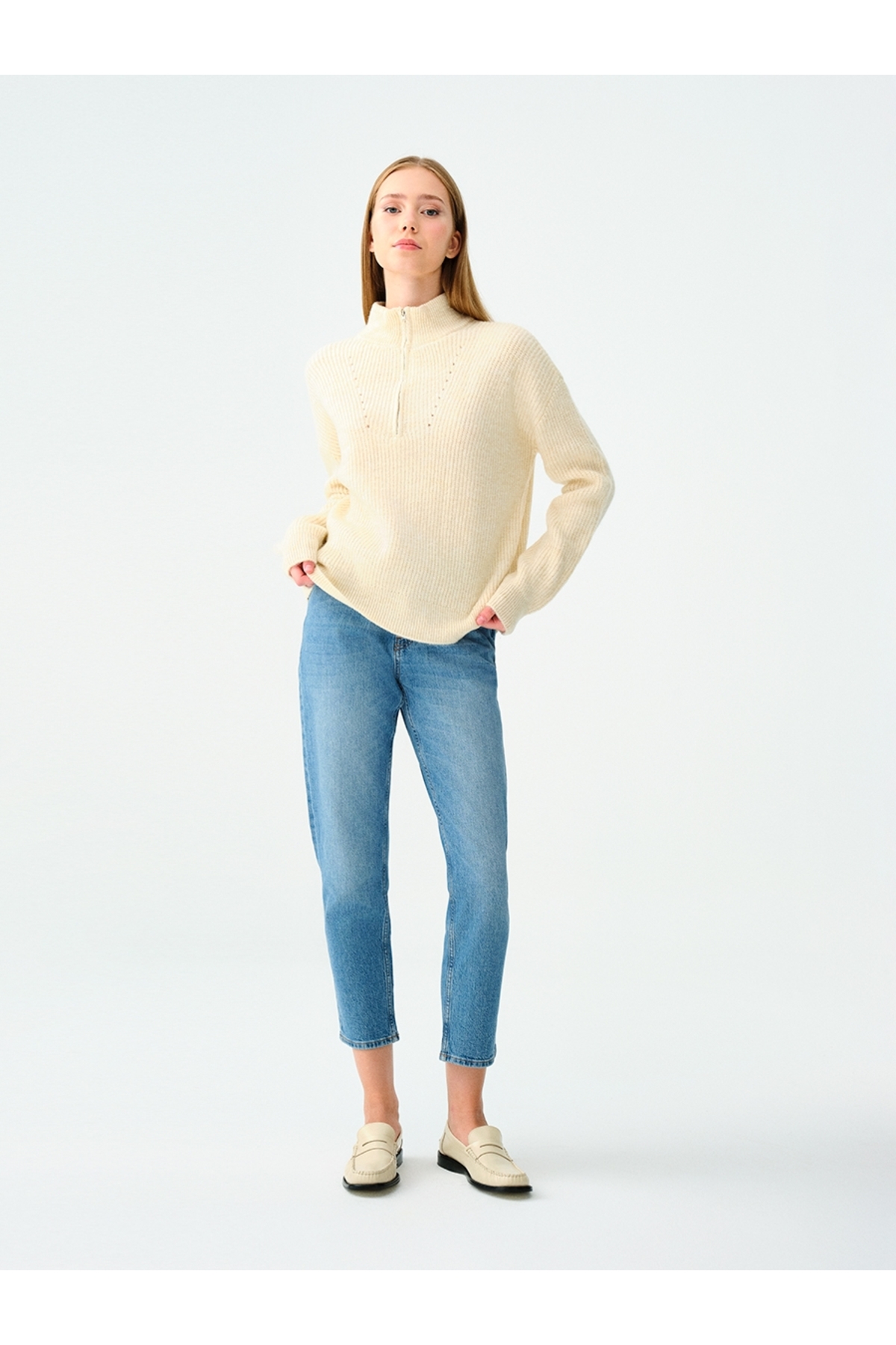 Loft  Loose Fit Kadın Kazak - Görsel 2