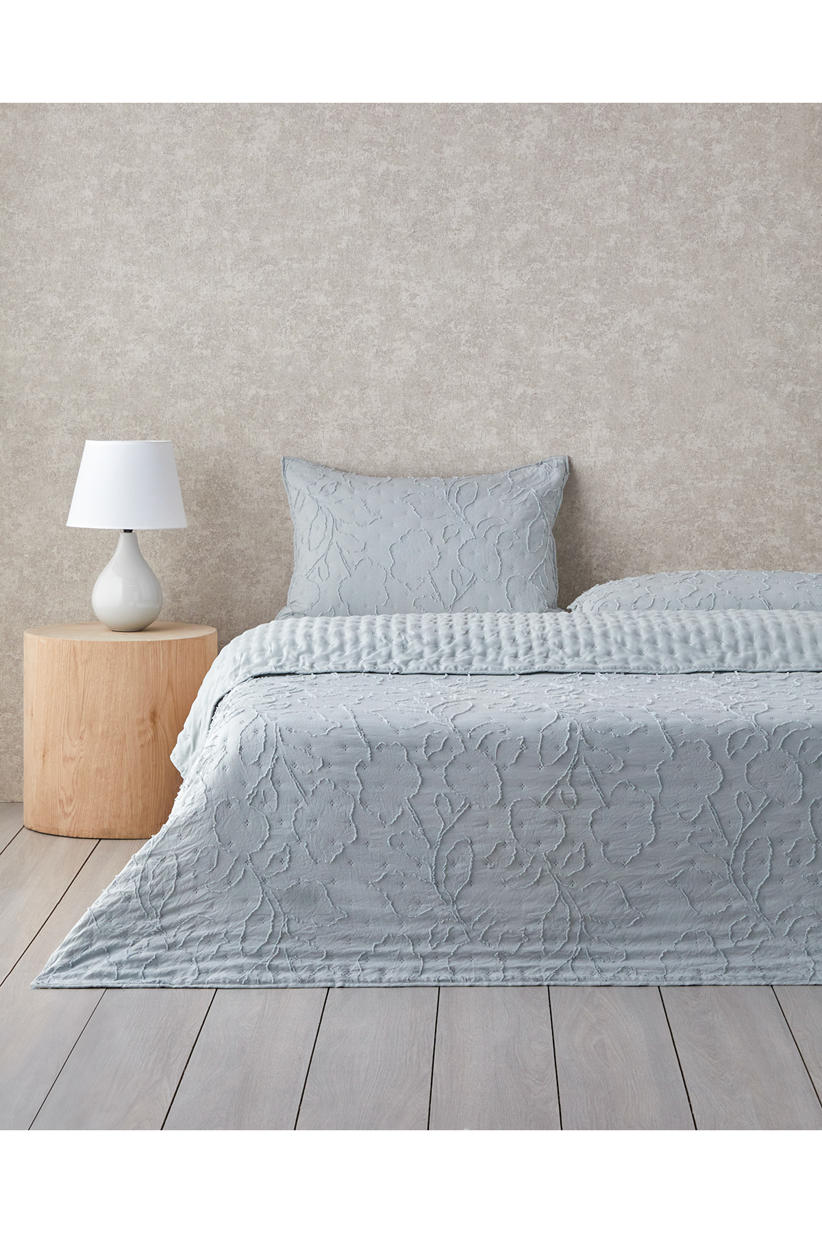 English Home Verdant Jacquard Tek Kişilik Yatak Örtüsü Takımı