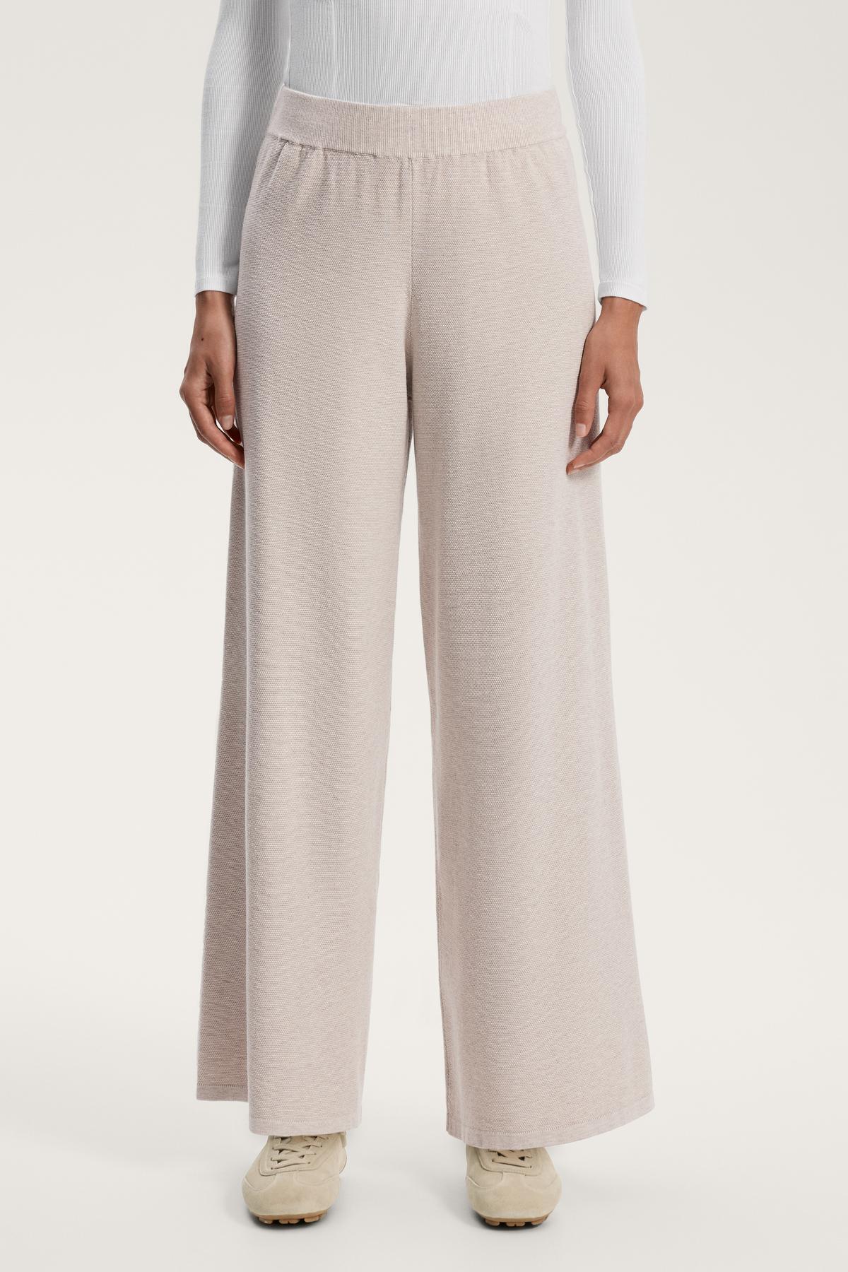 اویشو شلوار گشاد بافتنی پیکه راسته