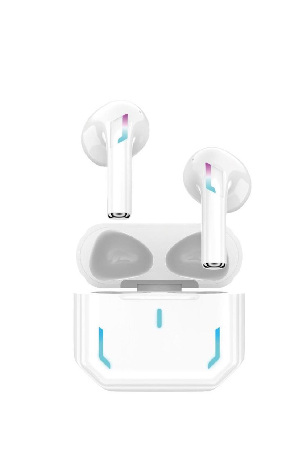 Xepette Jewelry İOS Android Tüm Telefonlarla Uyumlu Beyaz K3 Çipli %75 Güçlendirilmiş Batarya Bluetooth Kulaklık
