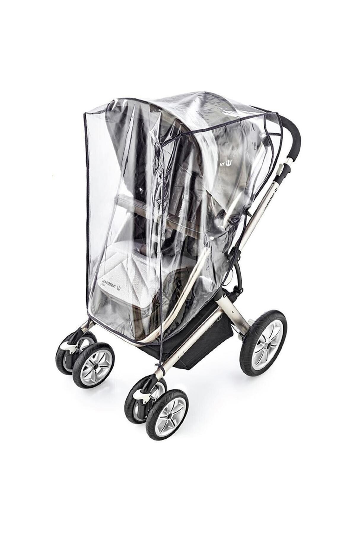 Malzek Lüx Travel Bebek Arabası Yağmurluğu Ekstra Kalite Extra Kalın Kumaş fotoğrafı 4 (önizleme)