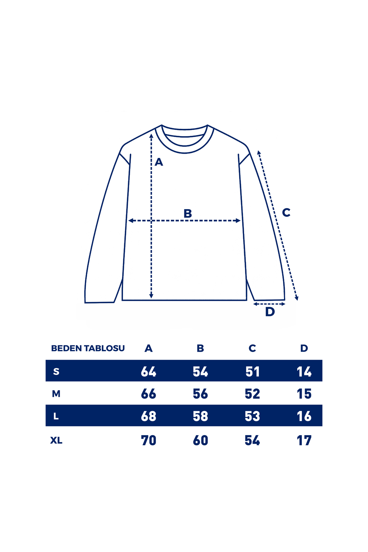 Disante  %100 Pamuk Oversize Fit Sweet Cherry Baskılı - Bisiklet Yaka Uzun Kollu T-shirt - Görsel 4