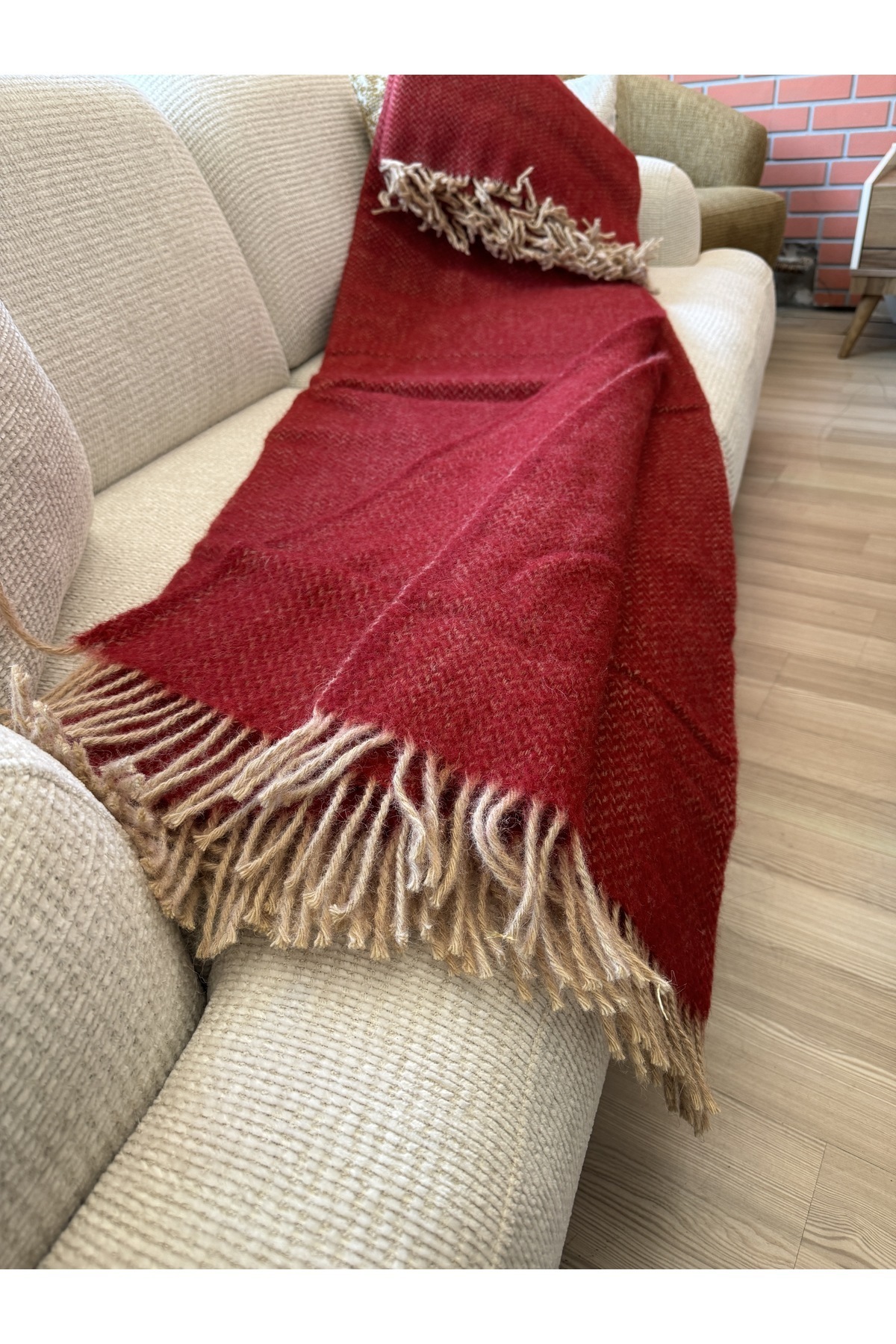 Özyün çift kişilik battaniye %100 yün yumuşakcık,hakiki yün&Wool,yatak örtüsü battaniye