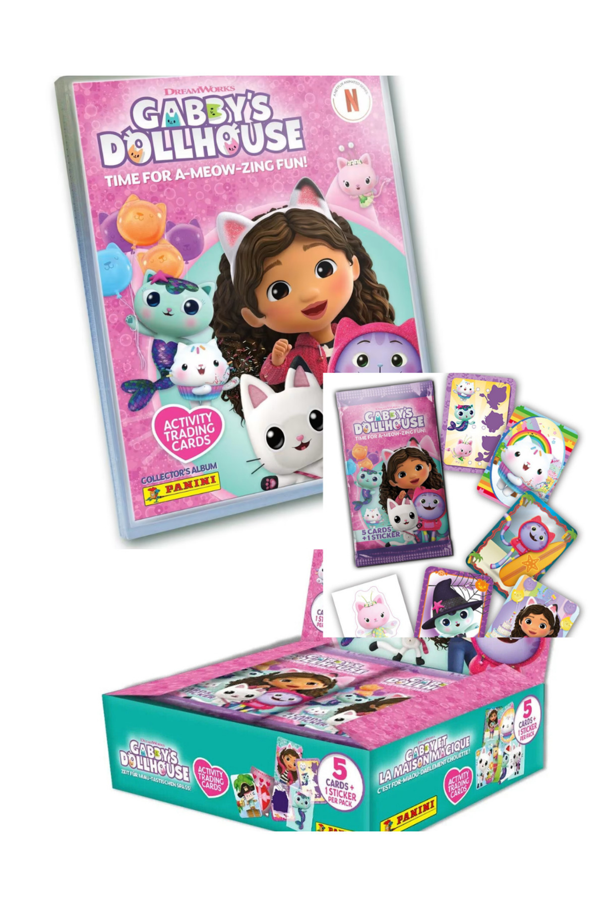 Gabby出品　まとめて15個 PTTAVM: Gabby's Dollhouse Gabby'nin Parçalarla İnşa Edilen Kedi