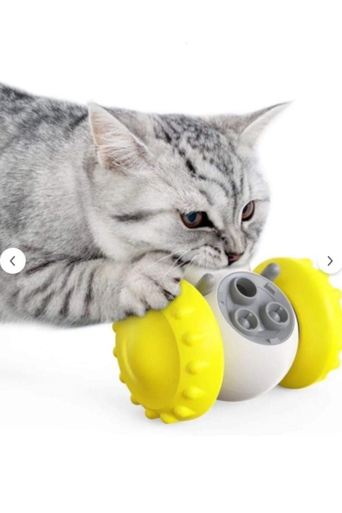 Sevimli Petstore Yeni Nesil Kedi ve Köpek İnteraktif Mama Dağıtıcı Ödül Maması Atıcı Robot fotoğrafı 2 (önizleme)