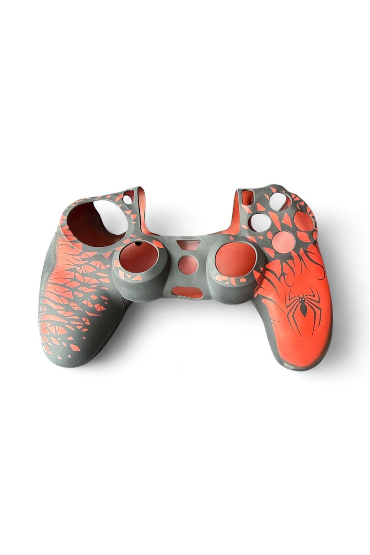 Doreka PS4 Dualshock Spider-Man Koruyucu Silikon Kılıf + Analog silikon Koruyucu