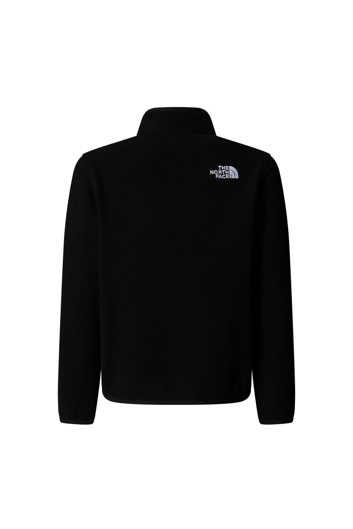 Teen Glacier 1/4 Zip Teen Boy Glacier Fleece NF0A8CVGJK31 Black-S — رنگارنگ BT1NF0A8CVGJK31 — تصویر 2 از 5