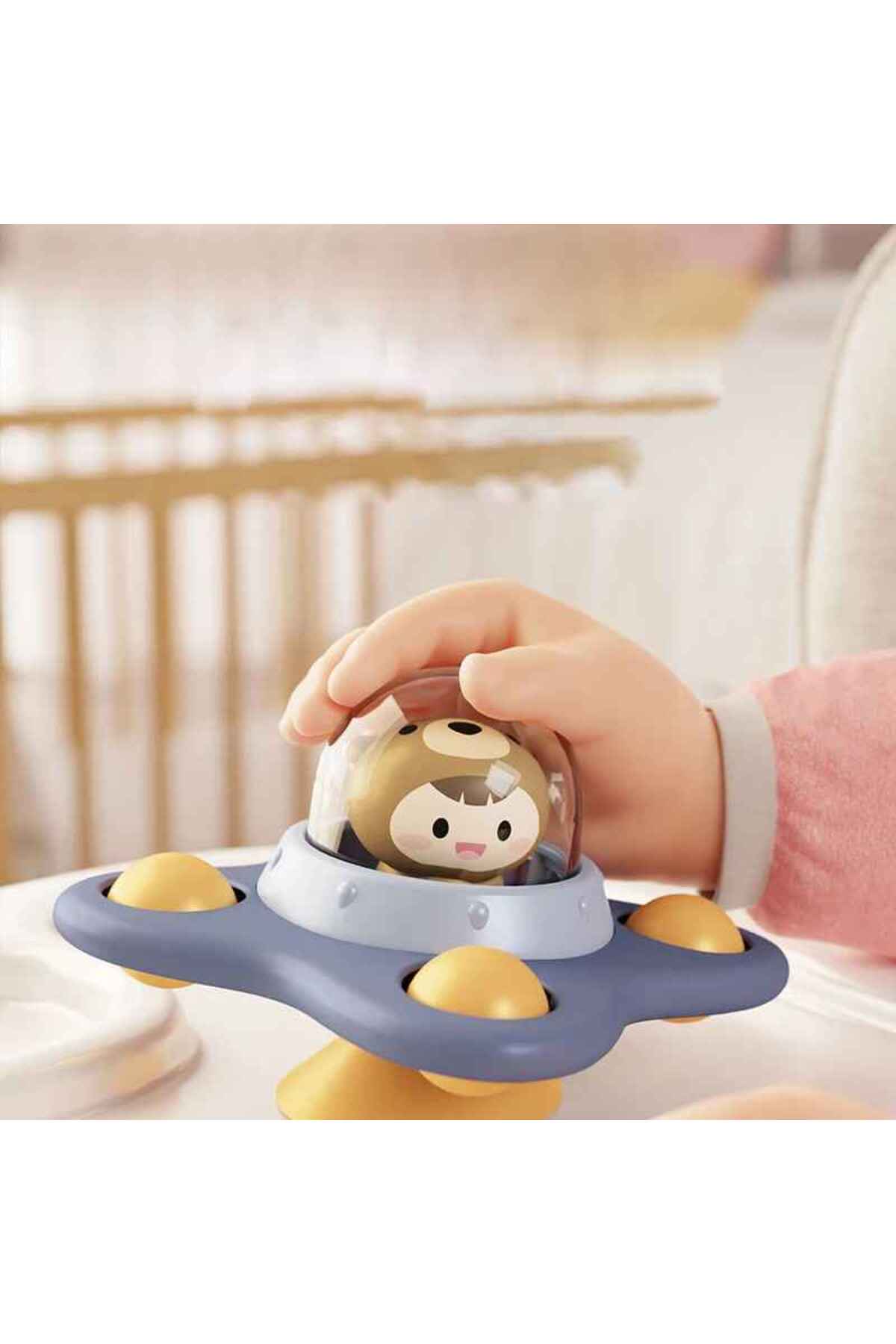 Schulzz Vantuzlu Dönen Oyuncaklar -Banyo Oyuncakları Çocuk -3 adet fotoğrafı 6 (önizleme)