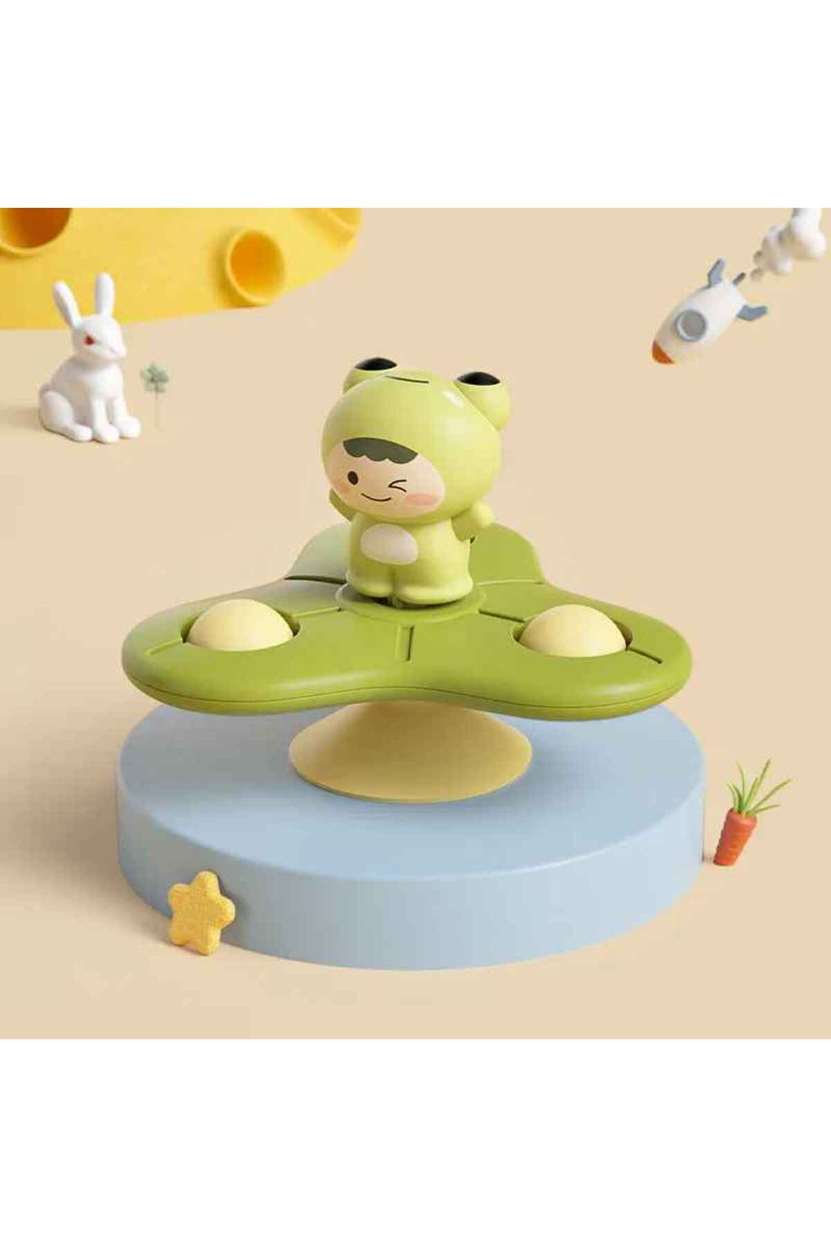 Schulzz Vantuzlu Dönen Oyuncaklar -Banyo Oyuncakları Çocuk -3 adet fotoğrafı 4 (önizleme)