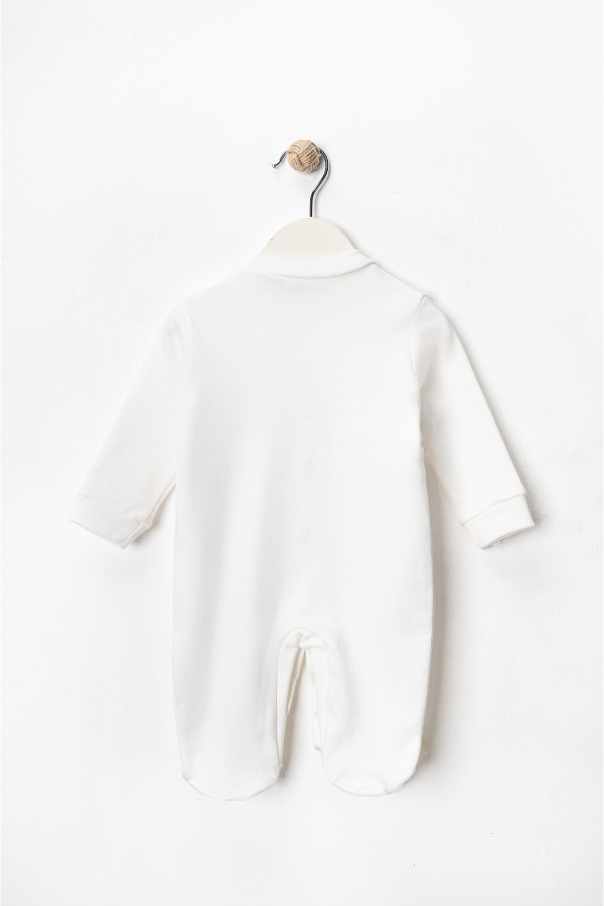 DEFNE LİNA BABY Yenidoğan 3 Parça Patikli Tulum Eldivenli Şapkalı Kız Bebek Erkek Bebek Tulum fotoğrafı 5 (önizleme)