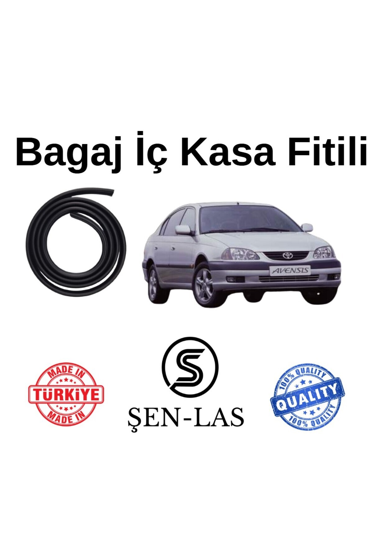 Şen-las Kauçuk Market Toyota Avensis (1998-2003) Şen-Las Bagaj Fitili ŞL27205