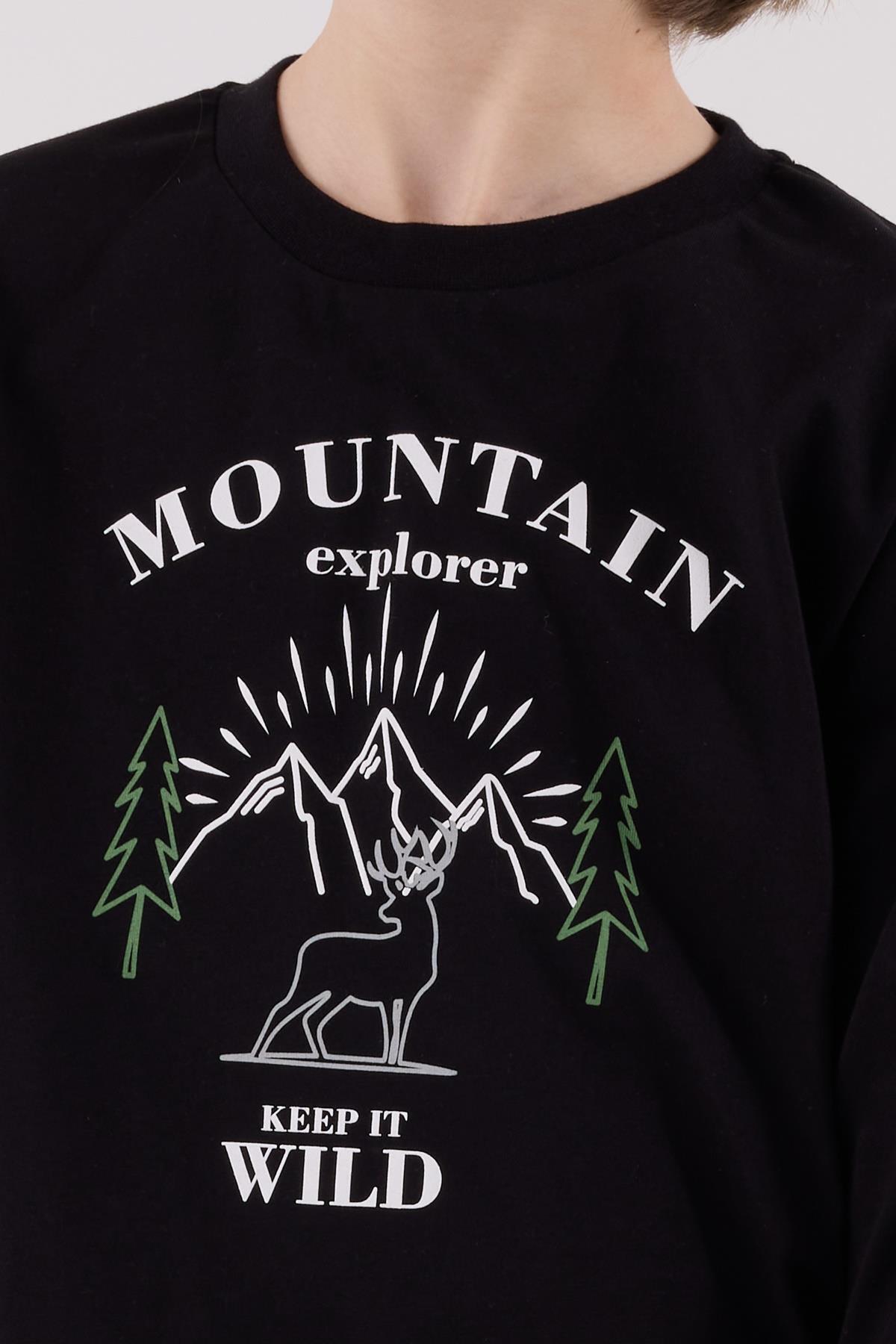 Baba Oğul Kareli Siyah Pijama Takım Kombin, Erkek ve Çocuk Pijamalar Ayrı Ayrı Fiyatlandırılır - 5