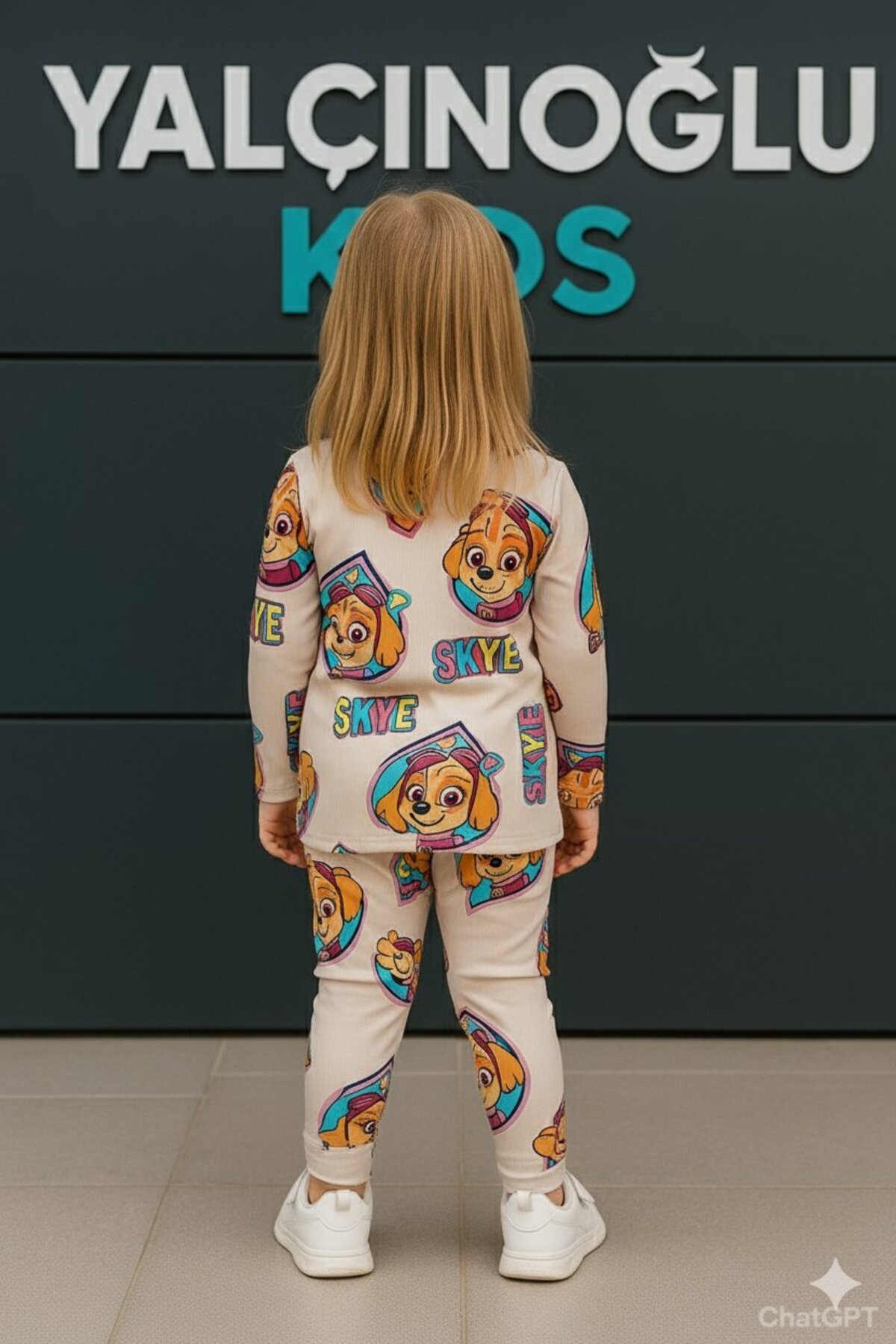 Yalçınoğlu Kids Kız Çocuk Pijama Takımı I Uzun Kollu Rahat Ev Giyim I Pamuklu - Yumuşacık Kız Çocuk Takım fotoğrafı 3 (önizleme)