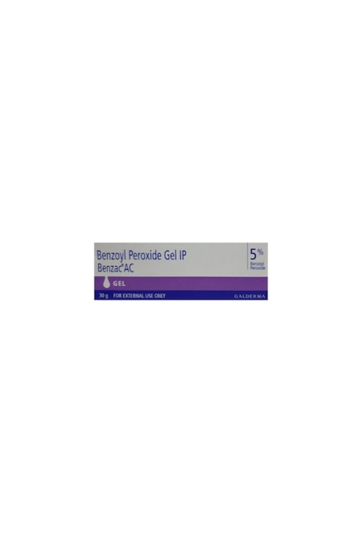 GALDERMA Gel, Galderma, Benzac, Anti-Acnee, 5% peroxid benzoil, vana 30g