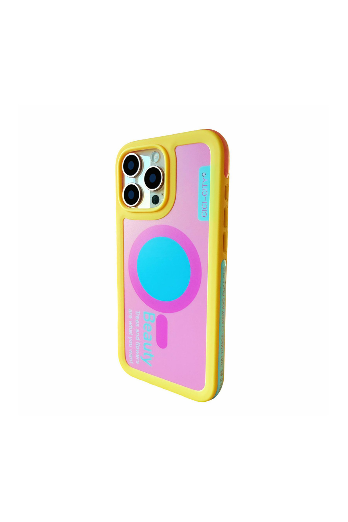 iPhone 15 Pro Max Compatible Color Shockproof Anti-Slip Surface Magsafe Case