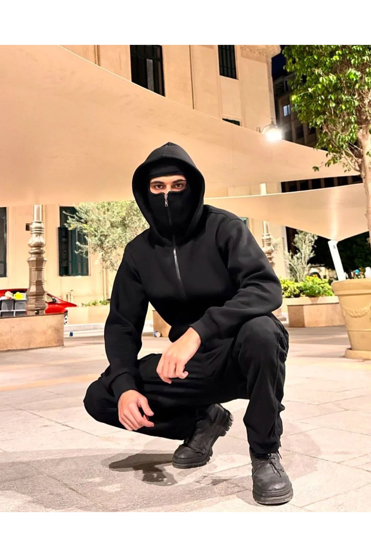 LAYORA Maskeli Oversize Kapüşonlu görsel 5