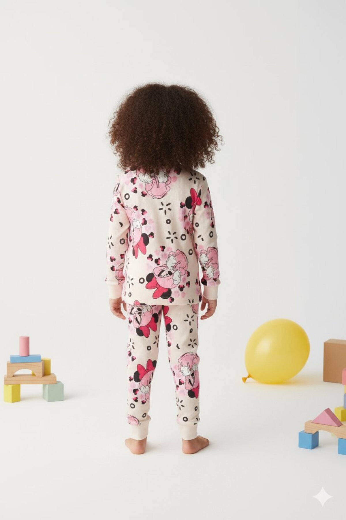 Yalçınoğlu Kids Kız Çocuk Pijama Takımı I Uzun Kollu Rahat Ev Giyim I Pamuklu - Yumuşacık Kız Çocuk Takım fotoğrafı 3 (önizleme)