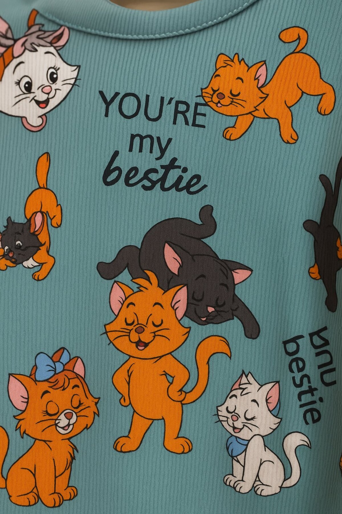 Yalçınoğlu Kids Kız Çocuk Pijama Takımı I Uzun Kollu Rahat Ev Giyim I Pamuklu - Yumuşacık Kız Çocuk Takım fotoğrafı 4 (önizleme)