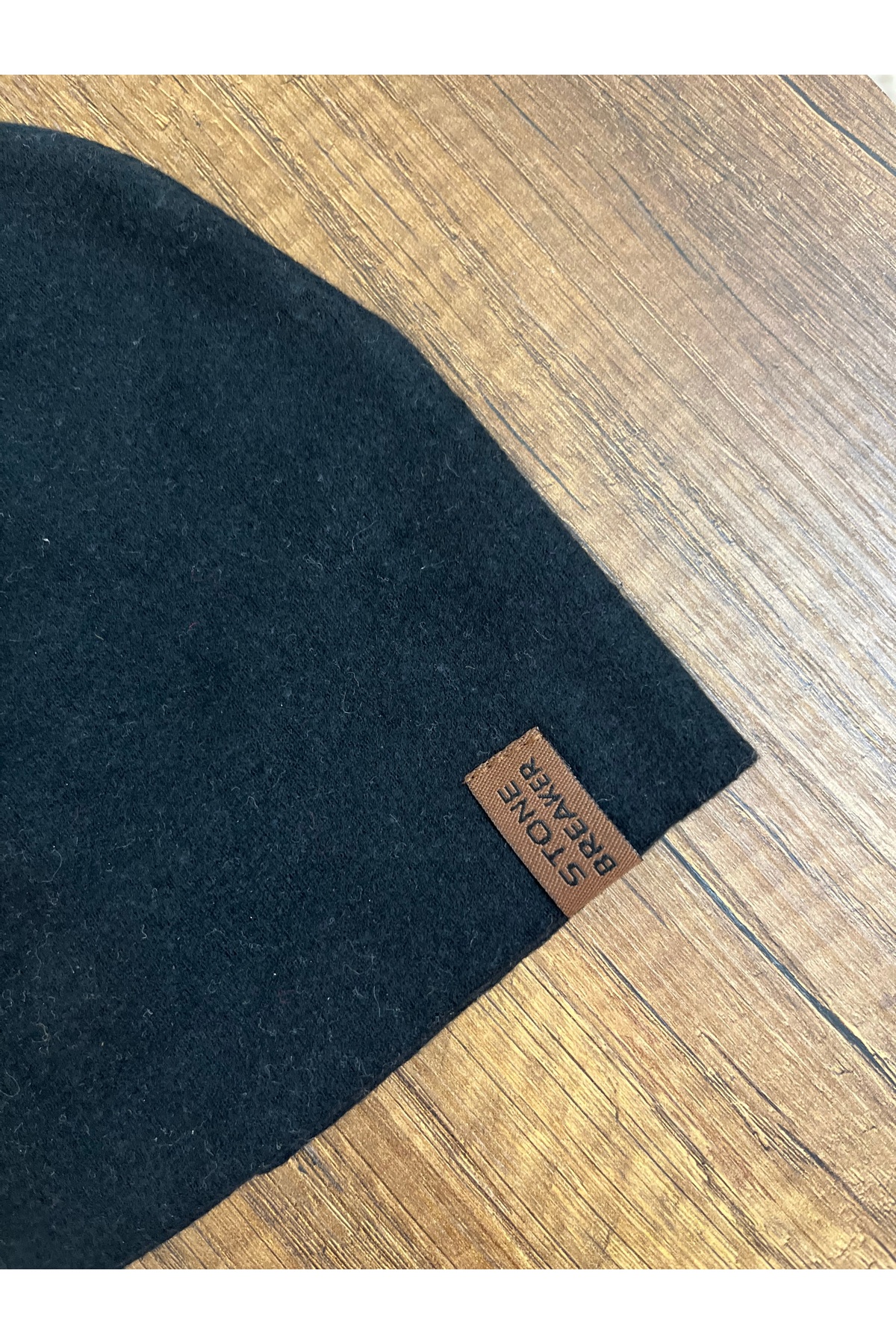 Butik Siyah Erkek Düz Penye Bere Kışlık Standart görsel 2