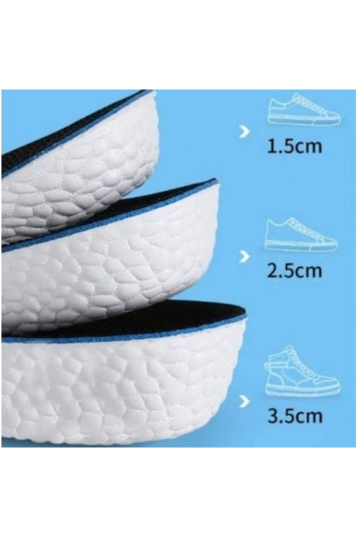 ERGİNER Topuk Yükseltici 3,5 cm