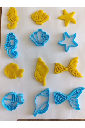 RPMD Store deniz ürünleri kalıbı oyun hamuru kalıbı hamur kalıbı kek kalıbı k...