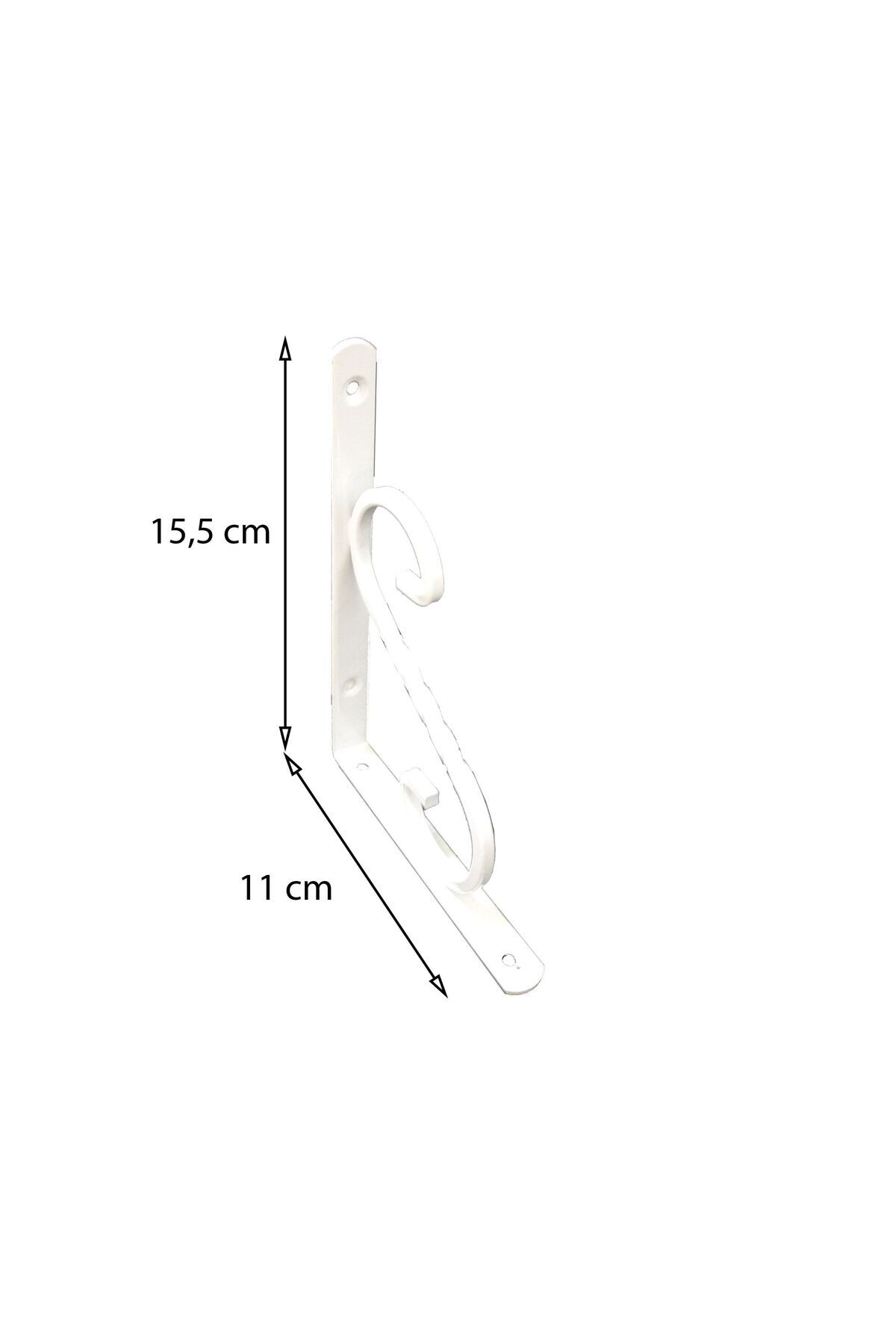 HELLO PAPANA Ferforje Raf Altı No:1 Beyaz