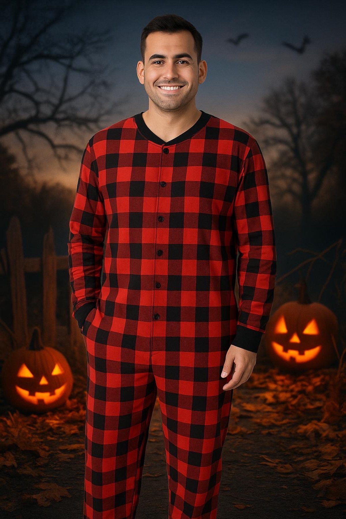 özyakut ERKEK / KADIN RAHAT UZUN KOLLU UYKU TULUMU KARELİ