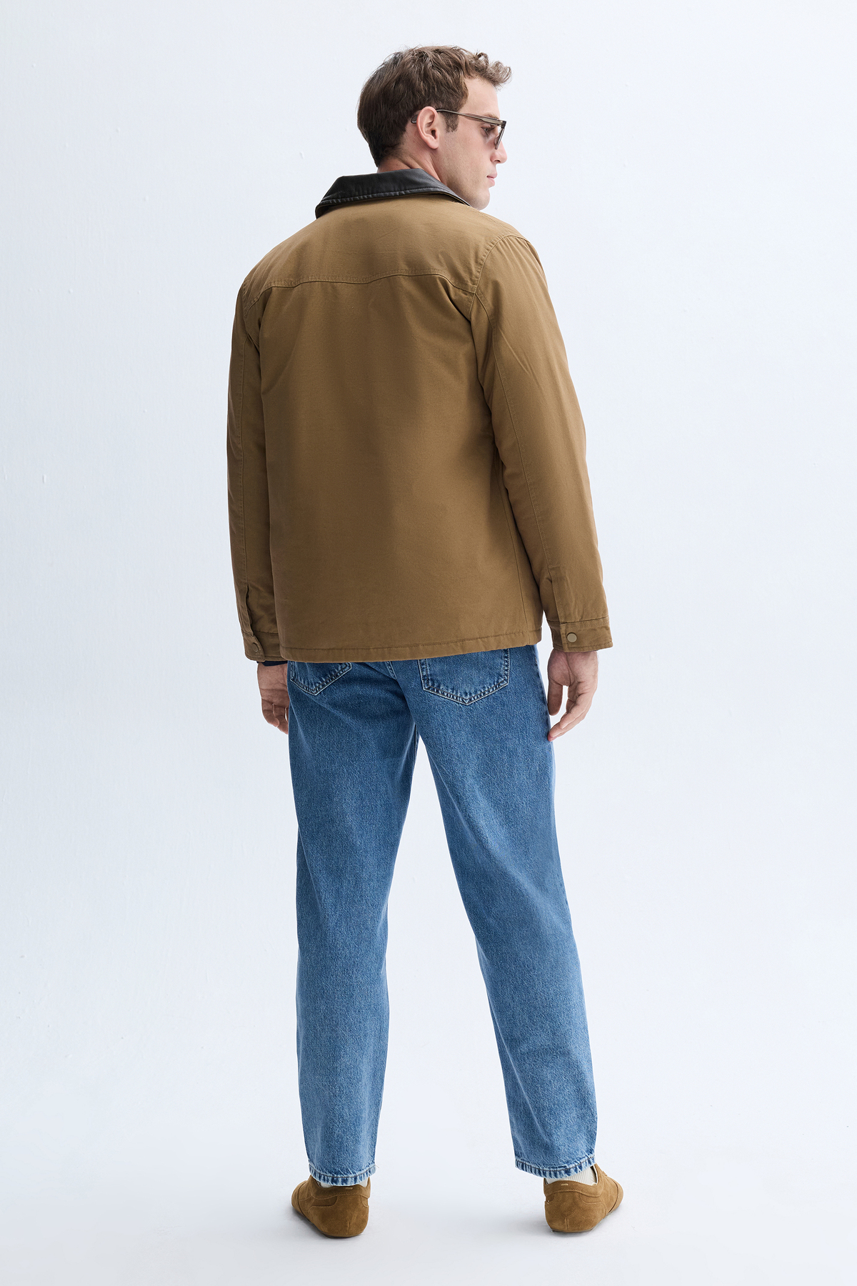 Mudo  YAKA DETAYLI FERMUARLI CASUAL CEKET - Görsel 2