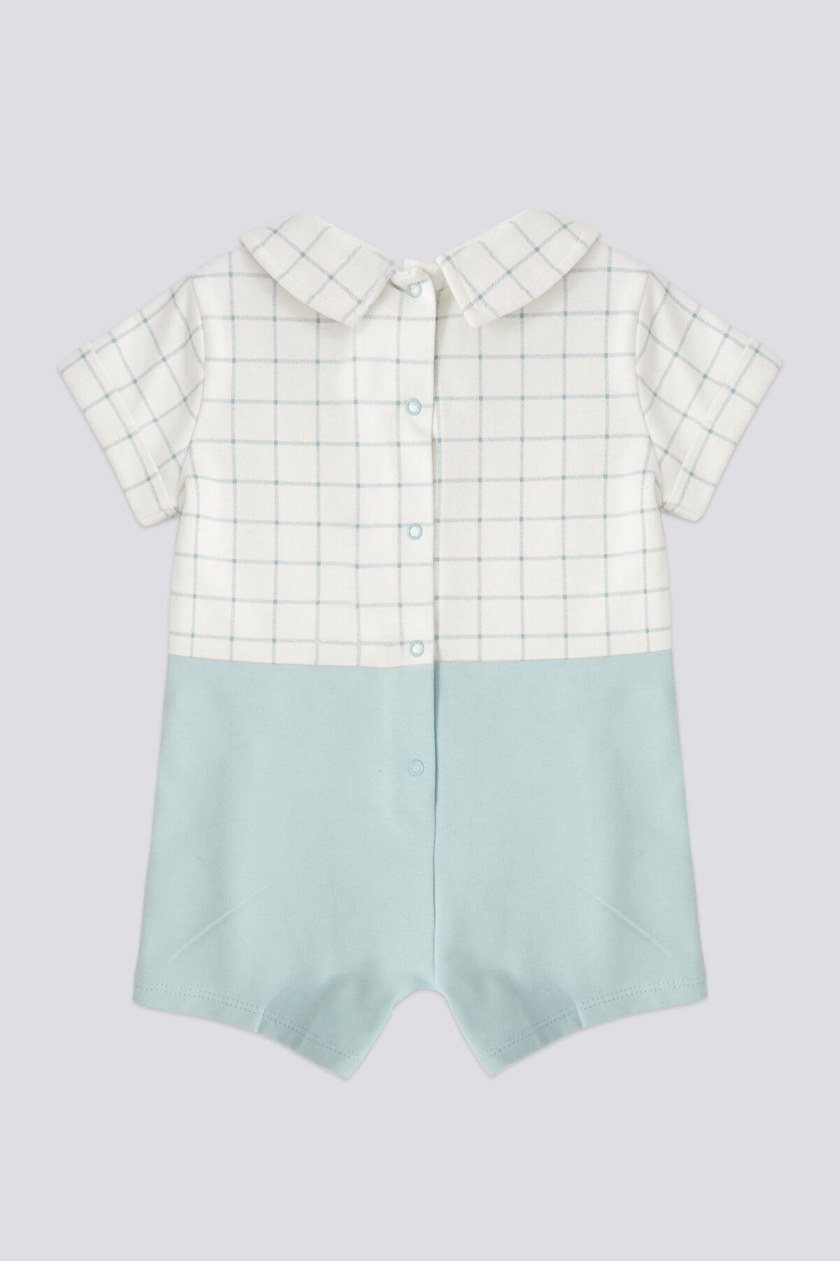 U.S. Polo Assn. Erkek Bebek Polo Yaka Tulum - Su Yeşili fotoğrafı 3 (önizleme)