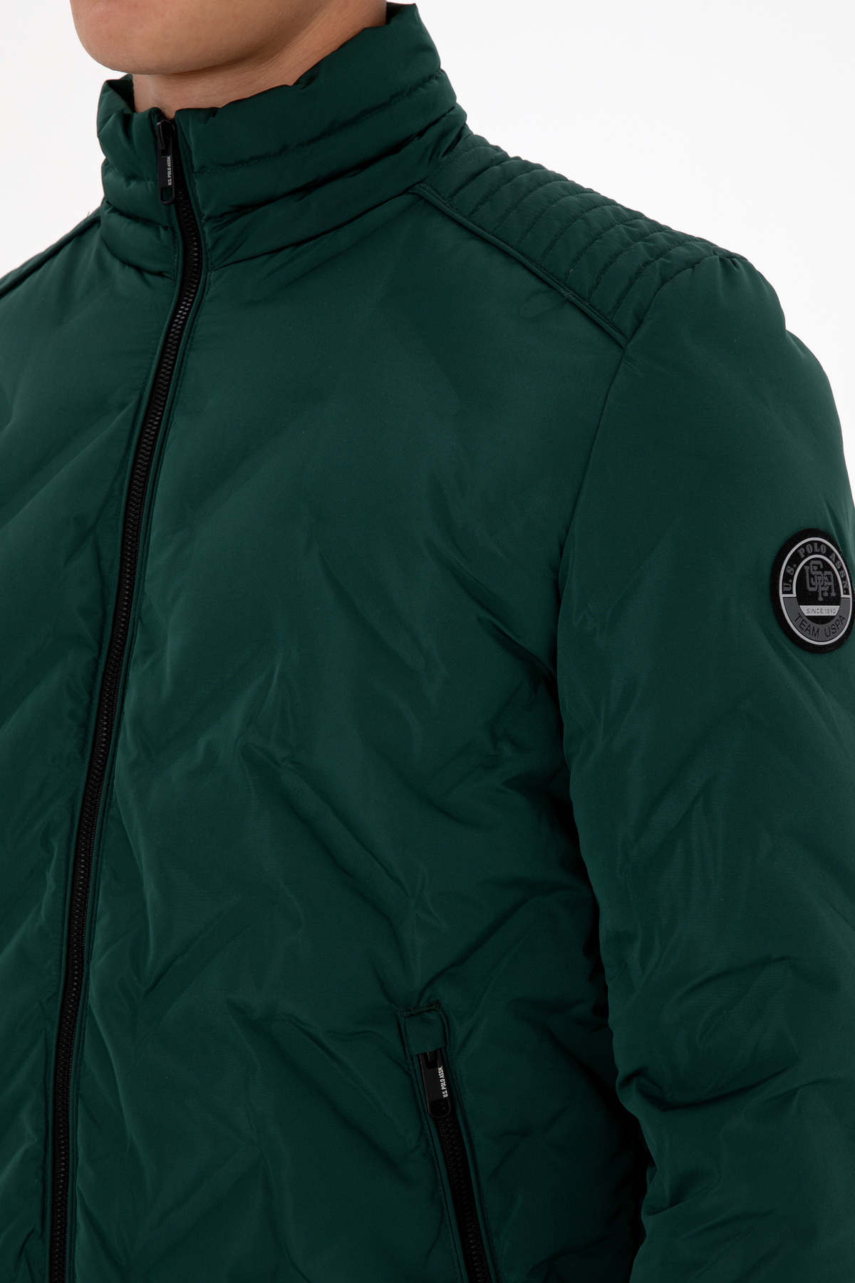 کاپشن مردانه یقه ایستاده | یو اس پولو U.S. Polo Assn. 1210719 CN - تصویر 7