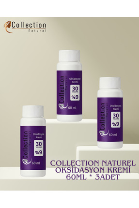 collection natural 30 VOLUME OKSİDAN 60ML * 3 ADET