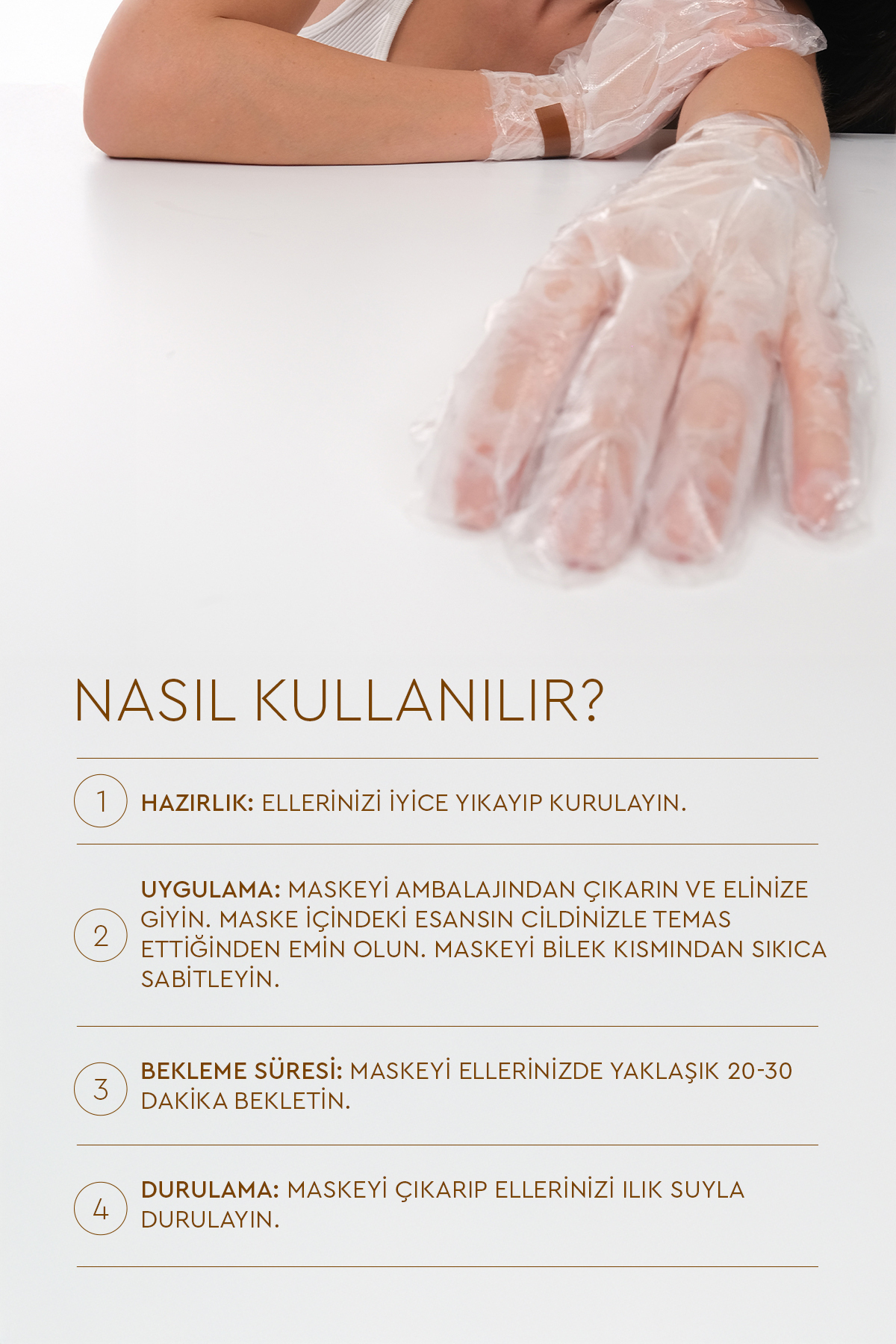 Hand Peeling - Soyulan El Peeling Maskesi 3'lü — 1518123 — تصویر 3 از 6